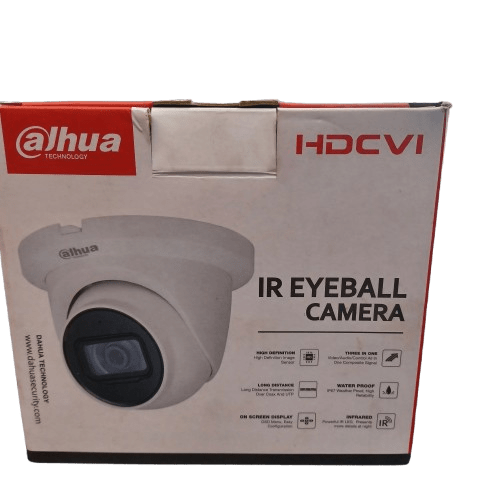 Dahua DH-HAC-HDW1500TMQP-A 5MP IR Eyeball Camera, Good Condition, Some Scuffing, With Box, Manual + Screws