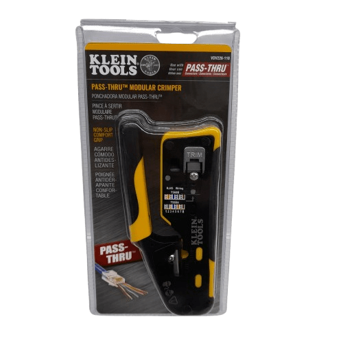 Klein Tools VDV226-110 Ratcheting Cable Crimper Like New
