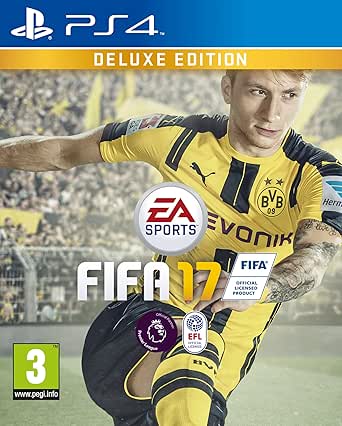 FIFA 17 Deluxe Edition Playstation 4 Game – Acceptable, No Manual (GE)