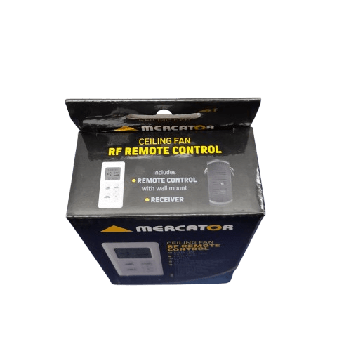 Mercator White Ceiling Fan Remote Control With LCD Screen (JN)