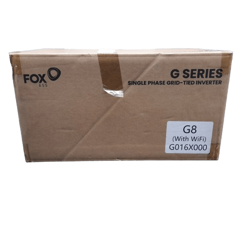 FoxESS G8 Single Phase Grid-Tied Inverter with WiFi Like New in Box