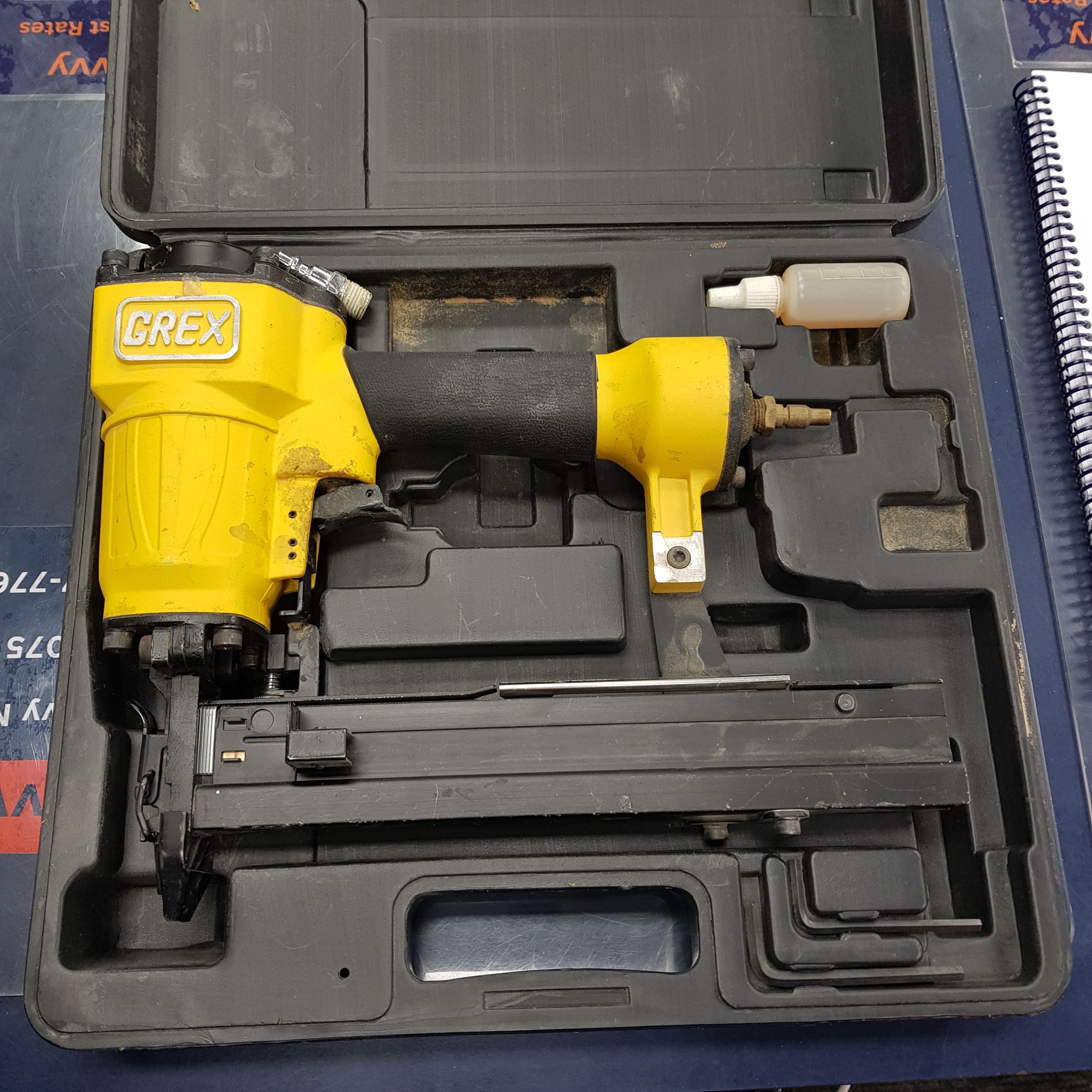 Grex Air Stapler 9040 – Industrial Strength with Hard Case