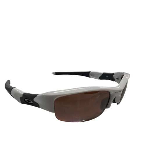 Oakley Flak Sunglasses With Case- White (NG1350210)