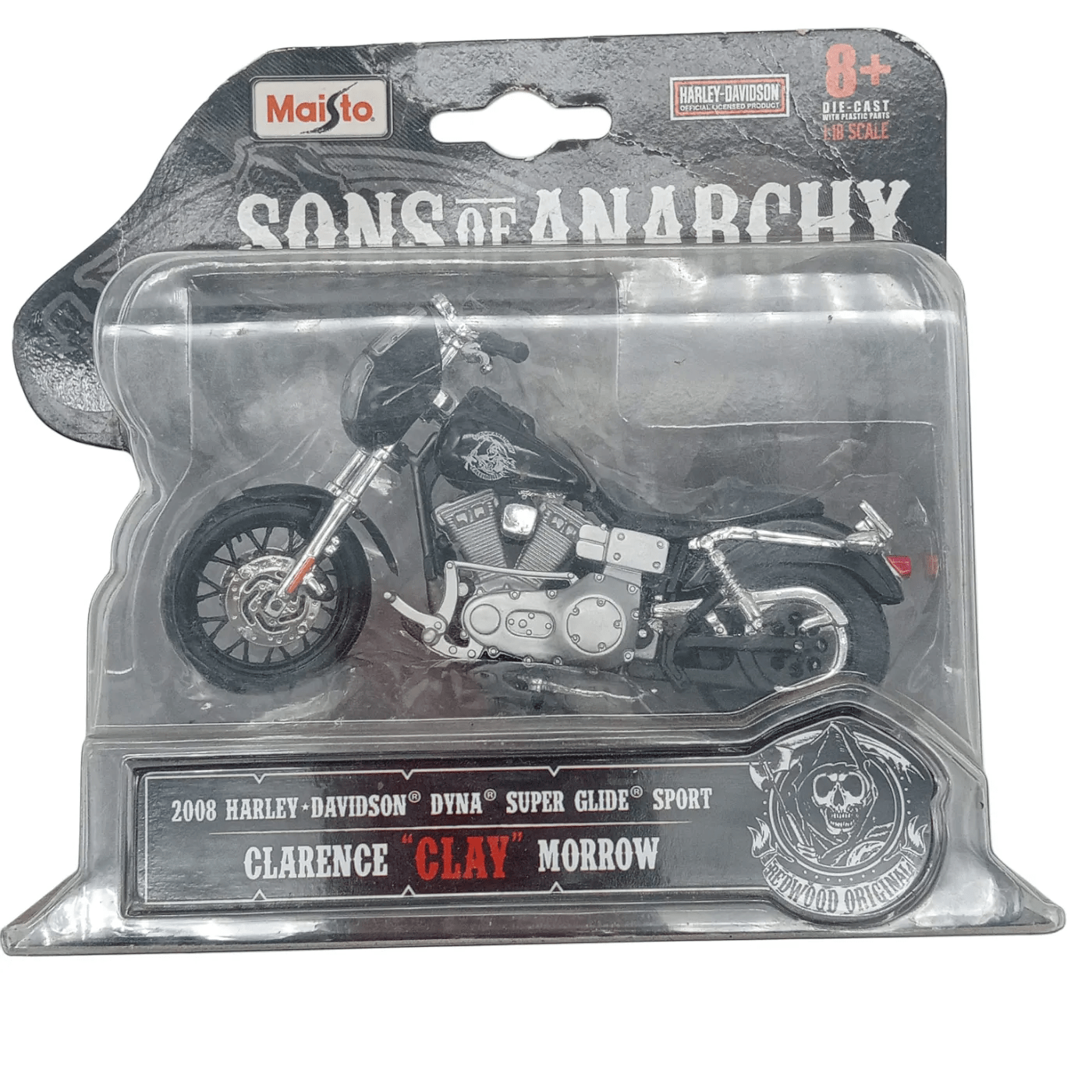 SOA Clarence “Clay” Morrow Bike Figurine – In Box    (WR 1340714)
