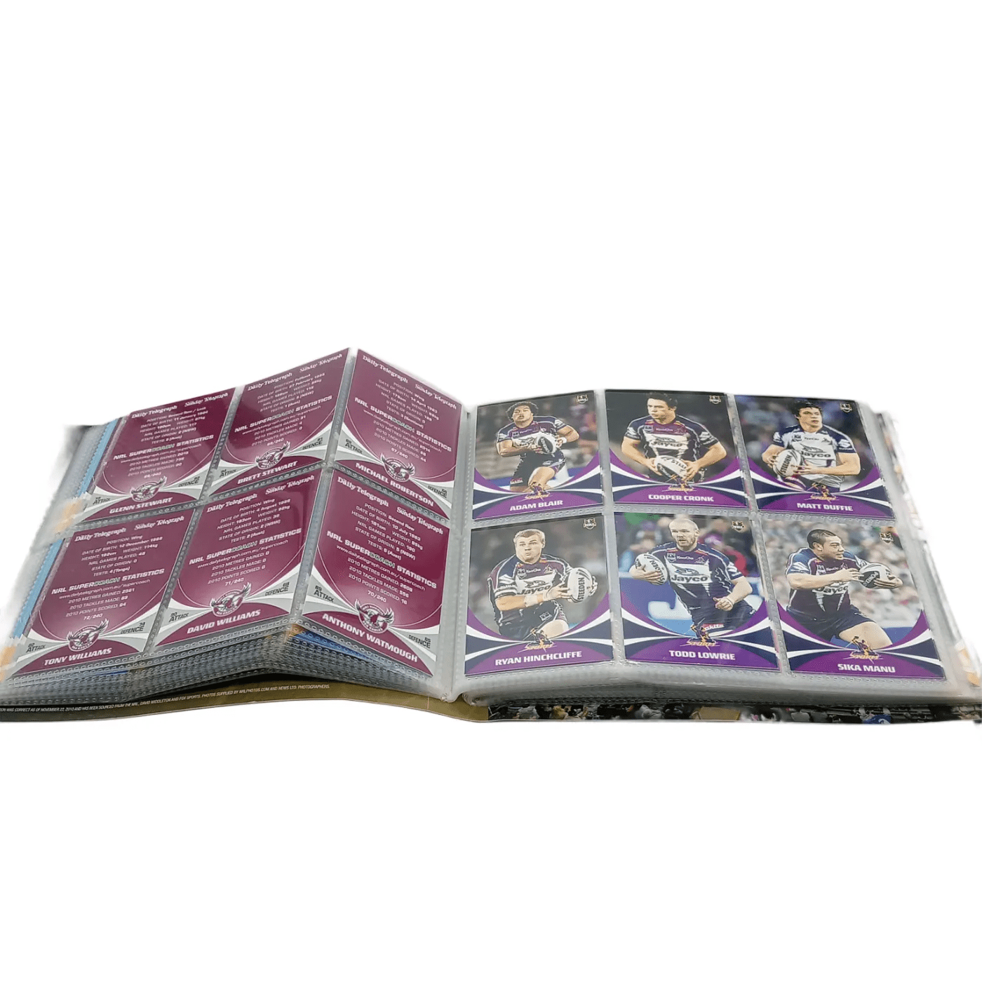 NRL Collector Cards Folder 2011 – Black Edition (WR 1330766)