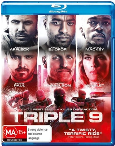 Triple 9 Blu Ray Good Condition