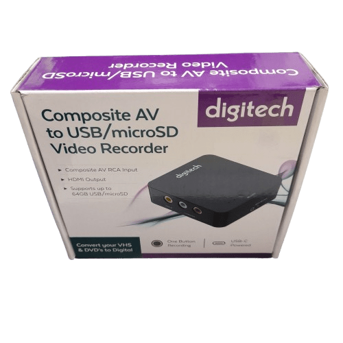 Digitech Composite AV to USB/microSD Video Recorder – (LN)