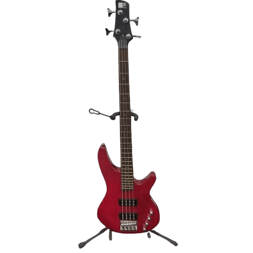 SDGR Bass Guitar SRX300 Red By Ibanez With Soft Case And Amp Lead + Strap (NA 1355671) *PICK UP ONLY*