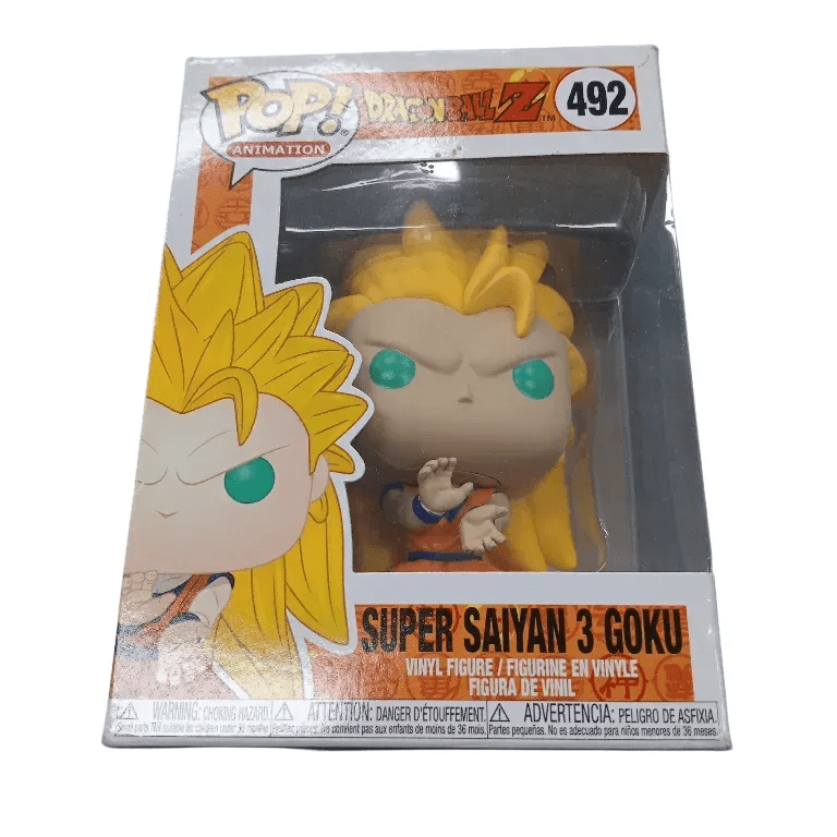Funko POP Vinyl! Dragon Ball Z Super Saiyan 3 Goku #492 Vinyl Figure