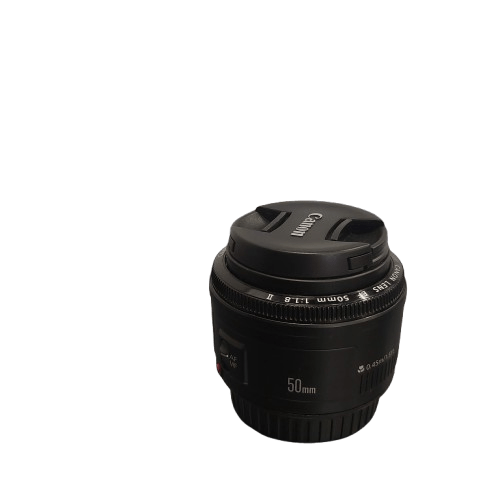 Canon Lens 50mm With Caps