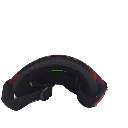 Dragon DX Snow Goggles, Black And Red With Spare Lens And Drawstring Bag
