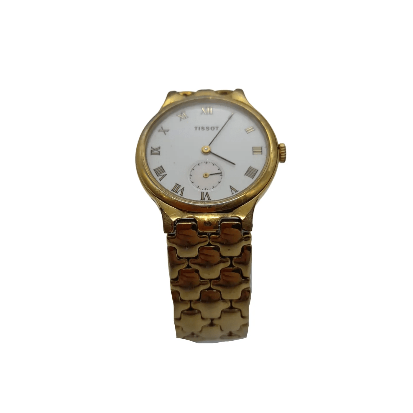Mens Gold Tissot Watch K 253 Gold Stainless Steel Band – WL 1318942