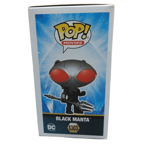 Funko Pop Black Manta From Aquaman Number 1303 Good Condition (CP1344582)
