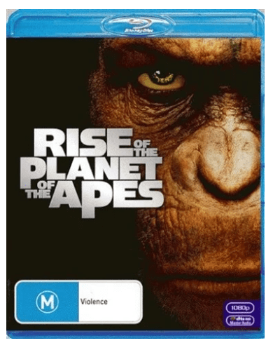 Rise Of The Planet Of The Apes Blu Ray Very Good Condition