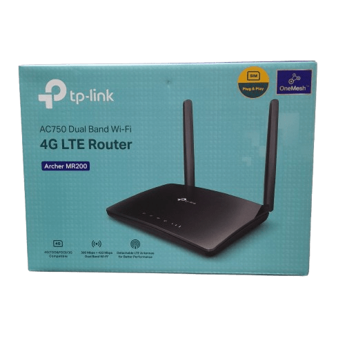 TP-Link AC750 Wireless Dual Band 4G LTE Router MR200 In The Box (LN)