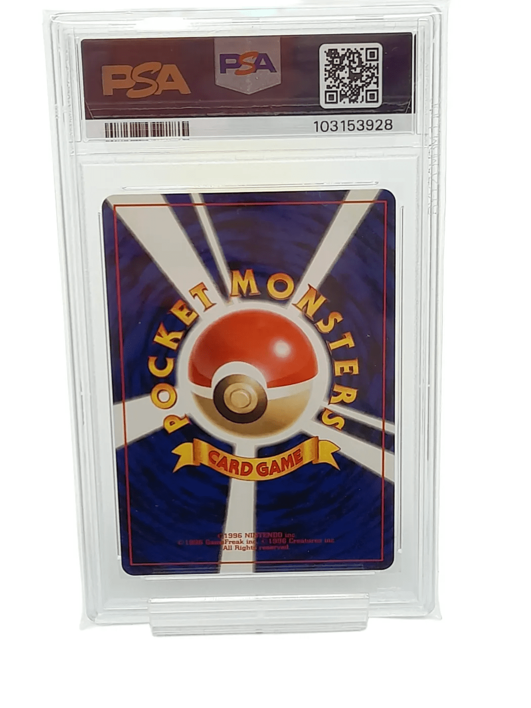 #34 GIOVANNIS NIDOKING HO TRADING CARD PSA Graded 10 Japenese Gym  2.