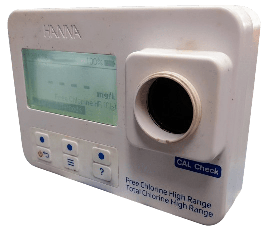 Hanna Instruments IC-HI97734 Free and Total Chlorine High Range Portable Photometer