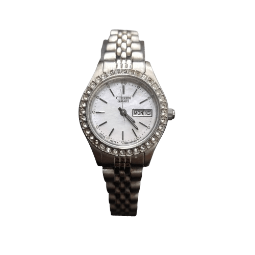 Citizen 1002-S044448 Women’s Stainless Steel Quartz Analog Watch No Accessories (MR)