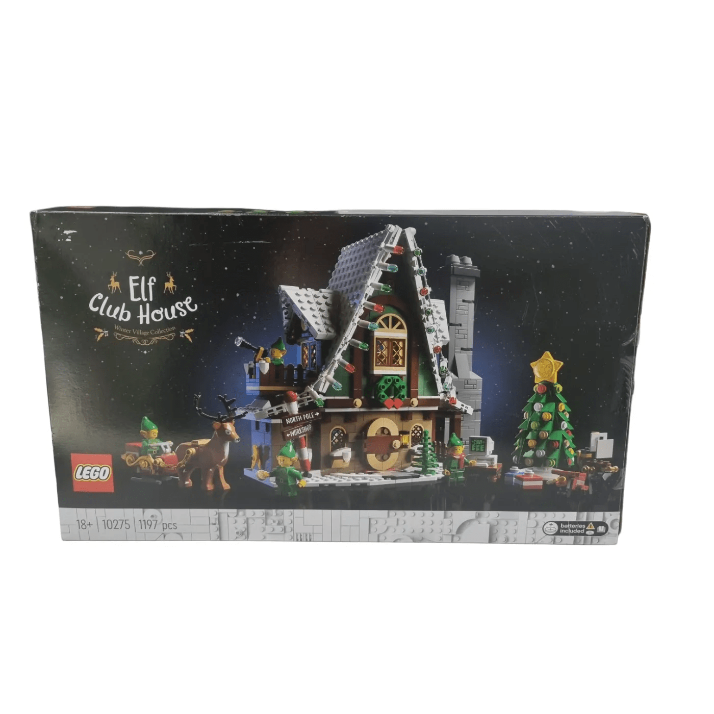 Lego Set #10275 – Elf Club House Winter Village Collection *Unselaed *