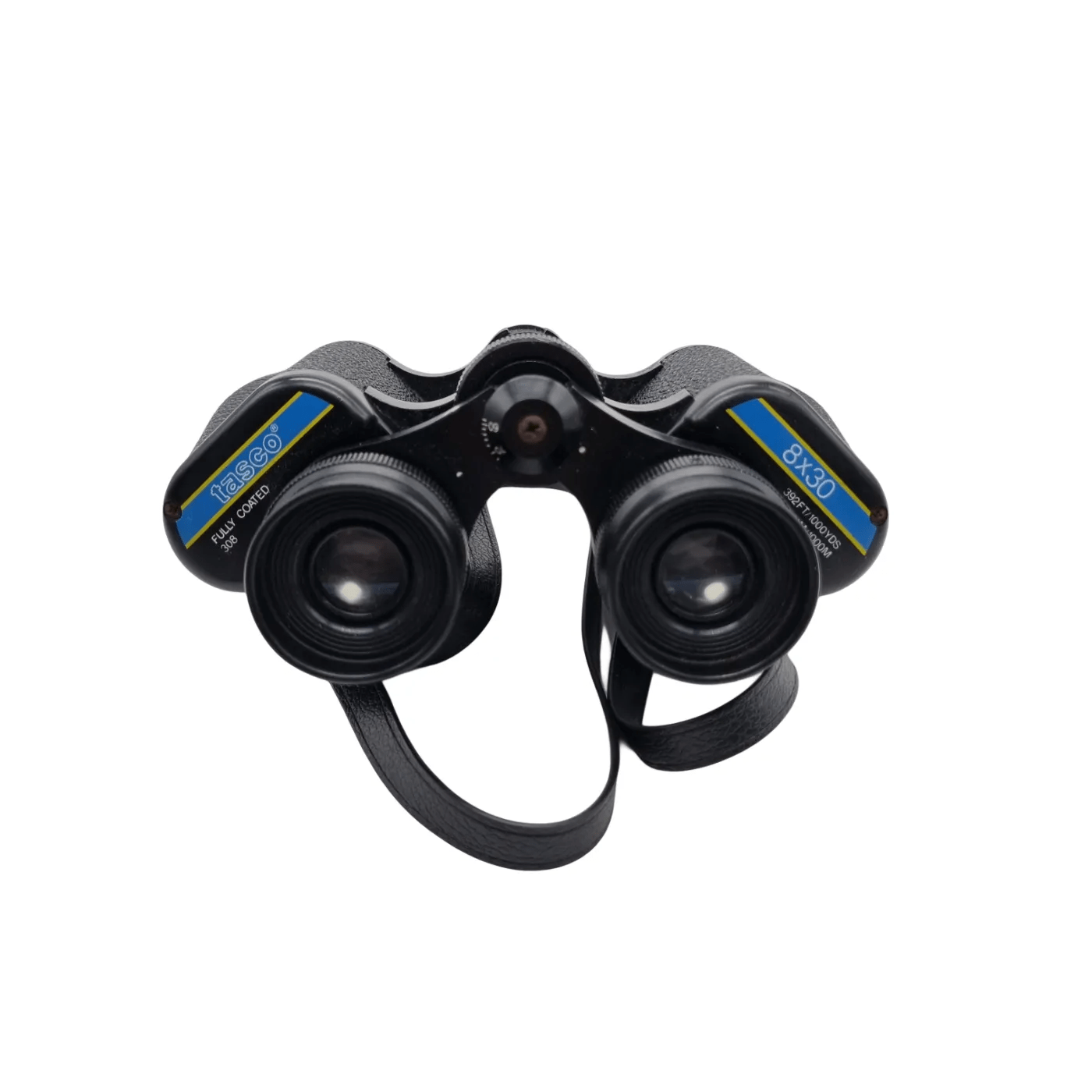 Tasco Binoculars 8×30 Black/Blue – 392FT at 1000YDS / 131M at 1000M – WR 1349079