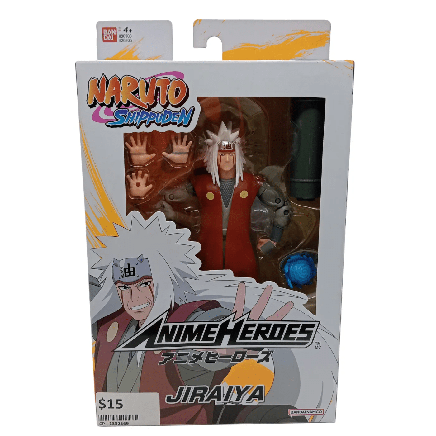 Bandai Naruto Shippuden – Jiraiya Figurine *Sealed In Box* (WR 1332569)