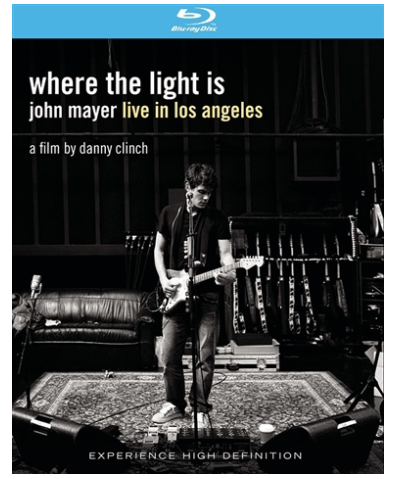 Where The Light is: John Mayer Live In Los Angeles Blu-Ray – Very Good With Manual