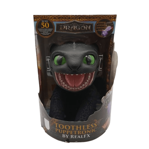 How To Train Your Dragon Toothless Puppetronic Toy – Like New (CP)