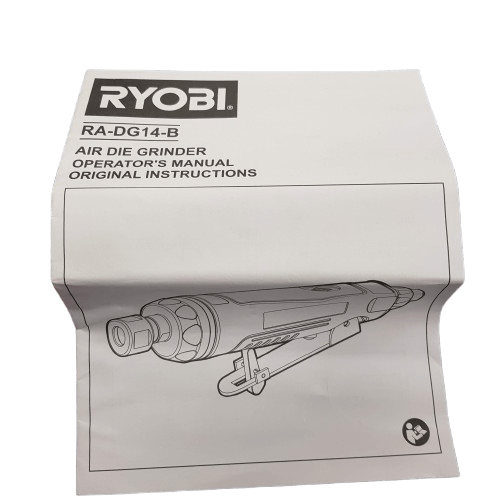 Ryobi Airwave Air Die Grinder With Manual (MR 1342419)