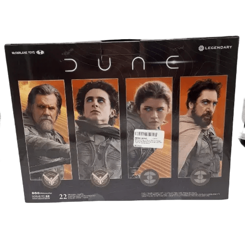 Dune Gold Label Pt 2 4 Pack Figures – Gurney Halleck , Paul Atreides , Chani , Stilgar – Mcfarlane