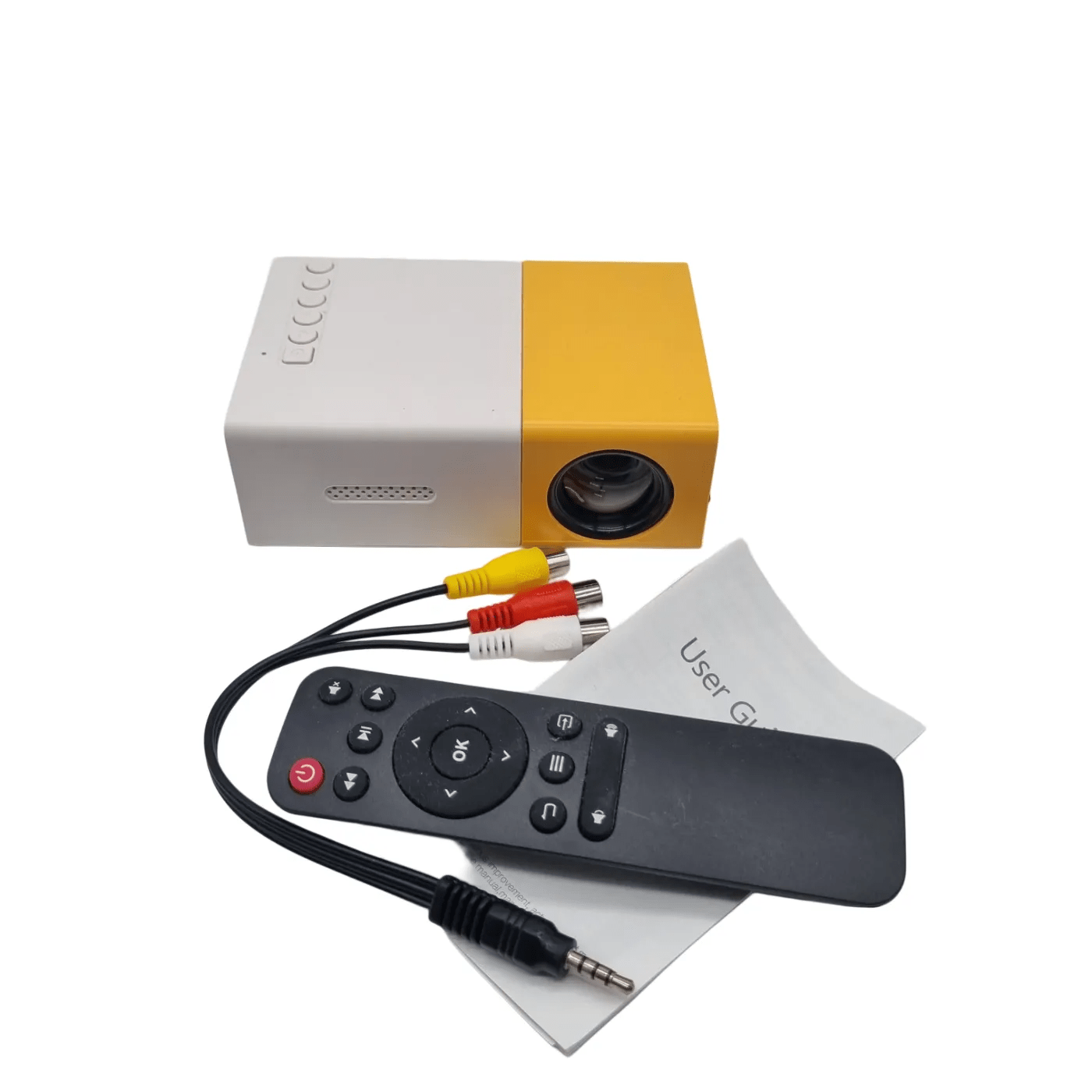 Generic LED Projector in Box with Remote & Power Cord (WR)