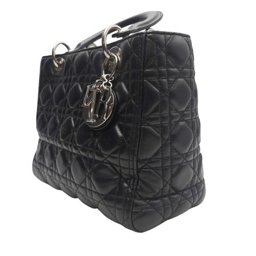Dior Handbag Medium Lady With Long Shoulder Strap And Dustcover * Local Pickup Only *