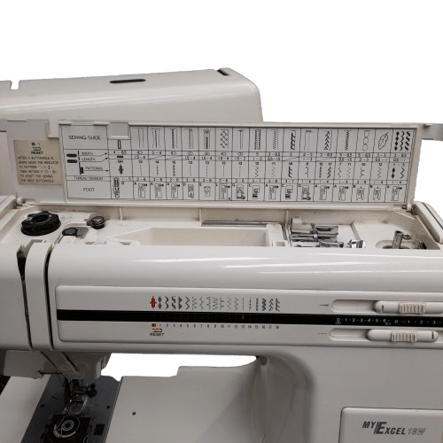 Janome MW3018 My Excel 18W Sewing Machine With Power And Pedal