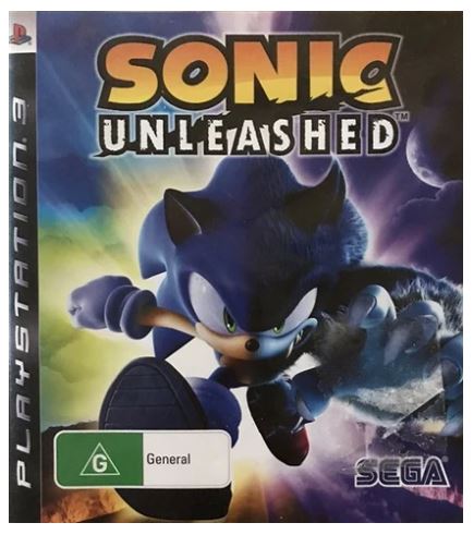 Sonic Unleashed Playstation 3 Game Good With Manual