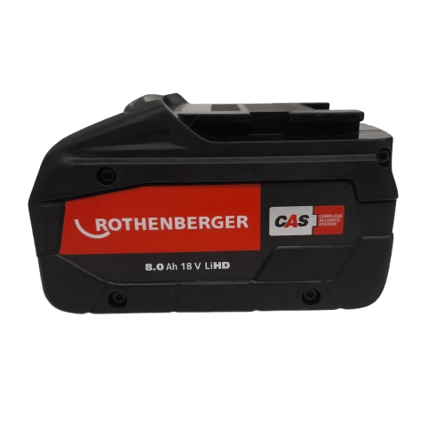 Rothenberger RO BO18/8 Li-HD 18V 8.0Ah Battery (LN)