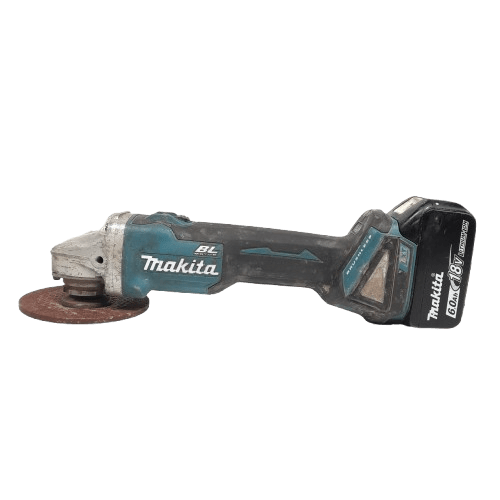 Makita 18V Brushless 125mm Slide Switch Angle Grinder DGA504Z – With Makita 6.0AH Battery  (MR)