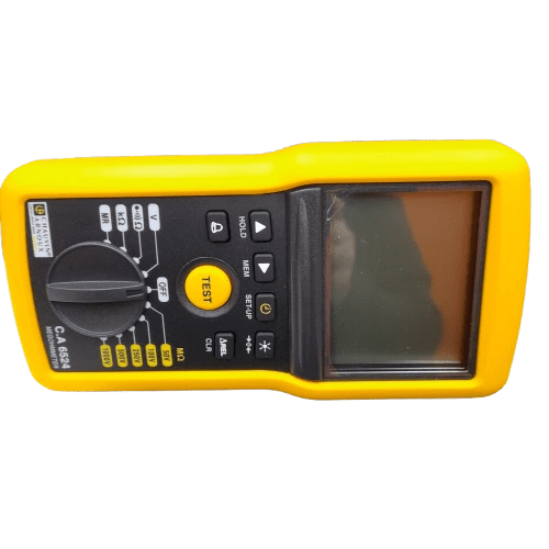 CHAUVIN ARNOUX INSULATION TESTER CA6524 With Case