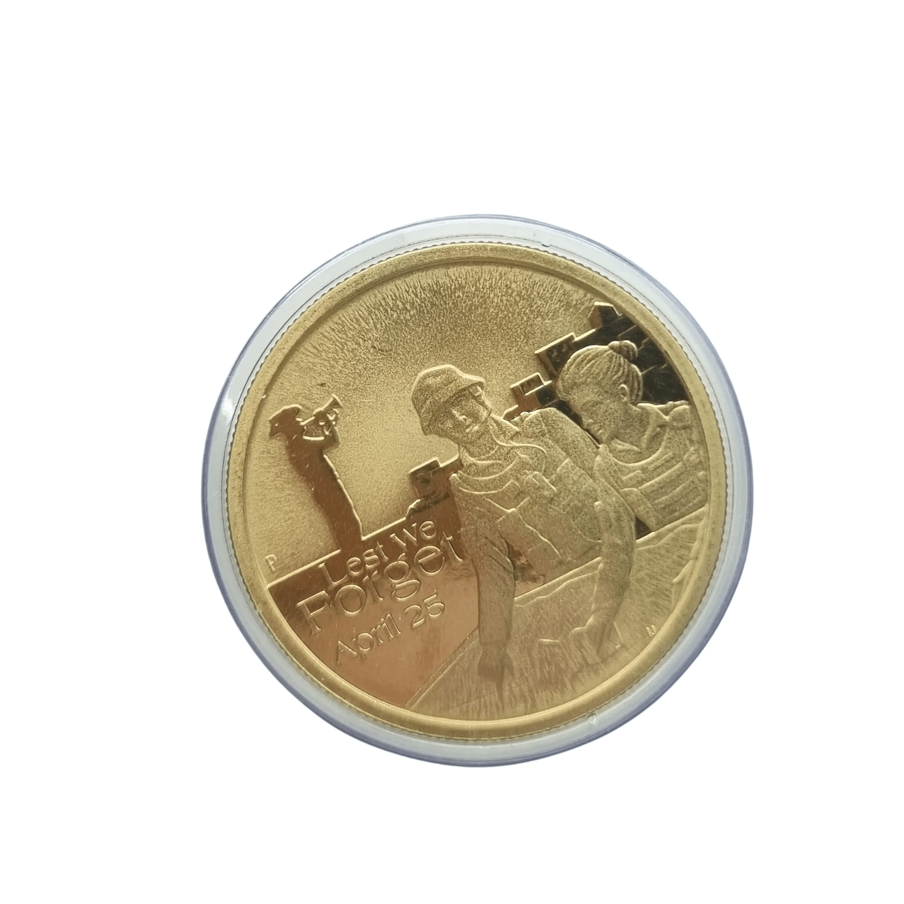 2017 ANZAC Day – Australian Intelligence Corps $1 Coin In Card