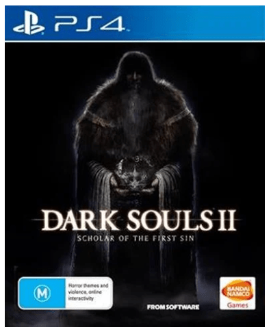 Dark Souls 2 Scholar Of The First Sin PS4 Game Good No Manual