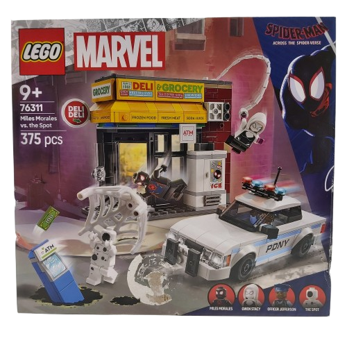 Marvel Miles Morales Vs The Spot Lego Set Like New In Box (CP-1347353)