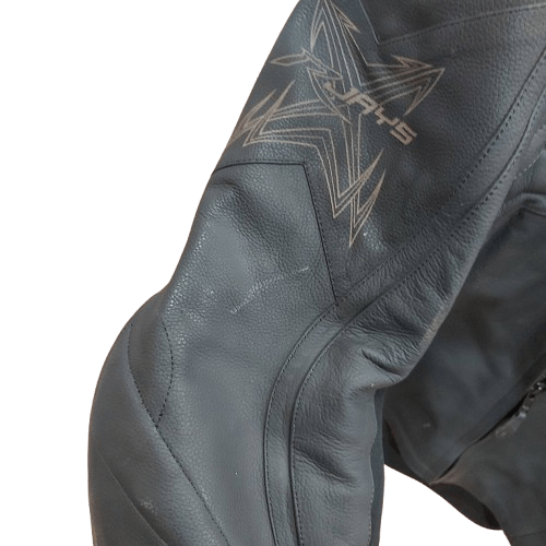 RJAYS Leather Riding Jacket 44 Black