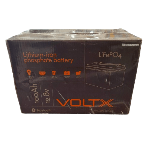 Voltx Lithium-Iron Phosphate Battery LifePO4 100Ah 12.8v Blurtooth (GE)