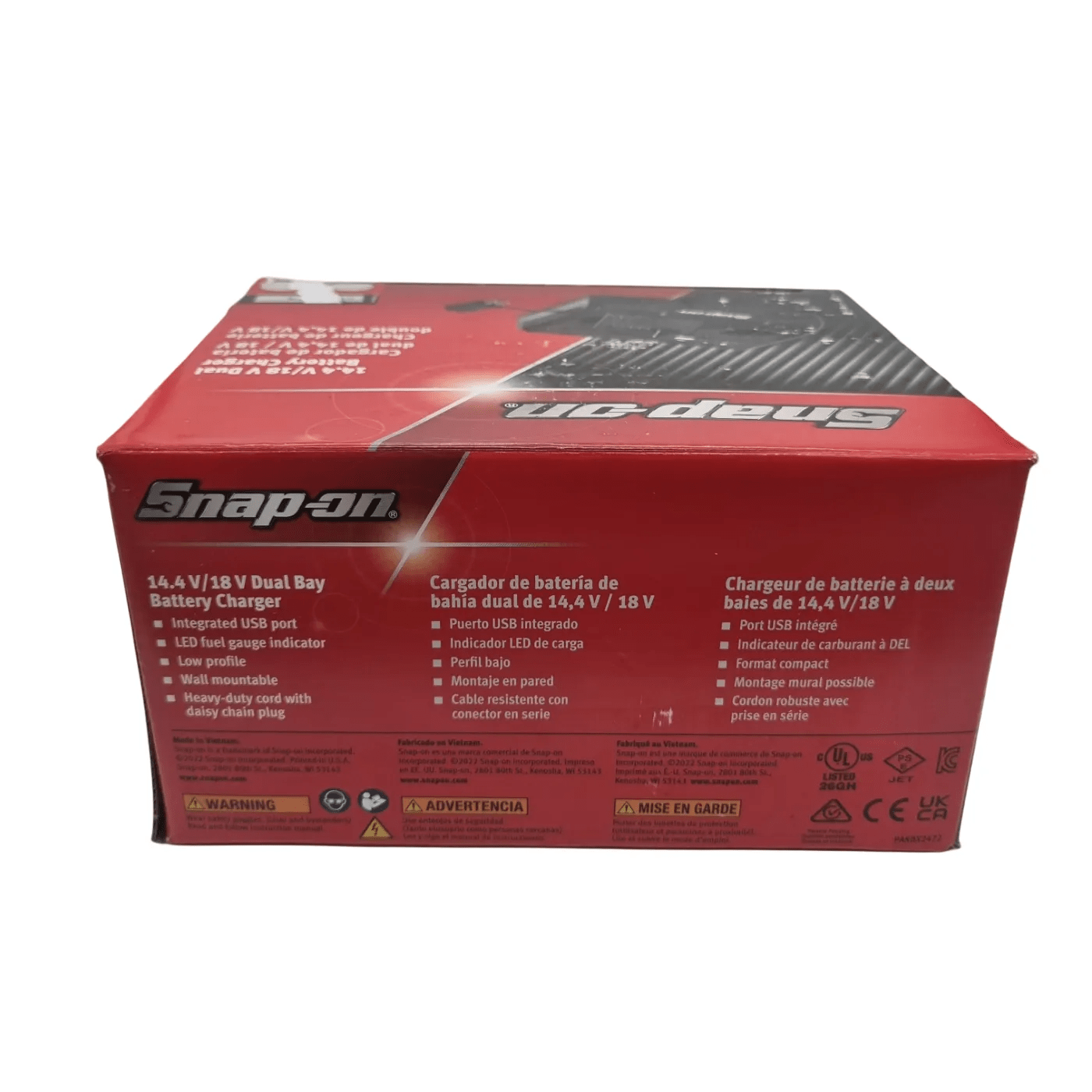 Snap-on Battery Charger CTC131A – In Box + Power (WR 1355447)