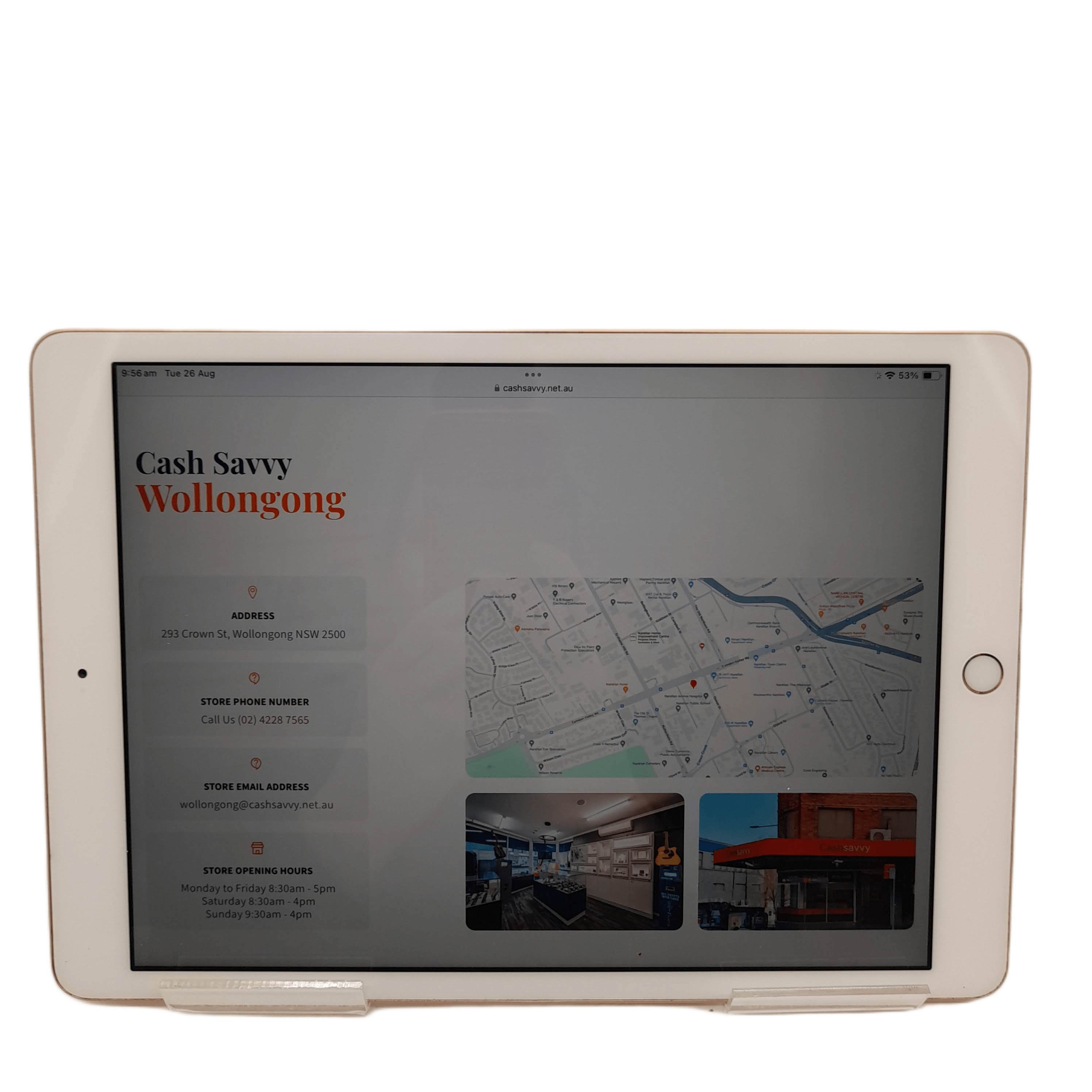 Apple iPad 8th Gen A2270 128GB Rose Gold (WL1357141)