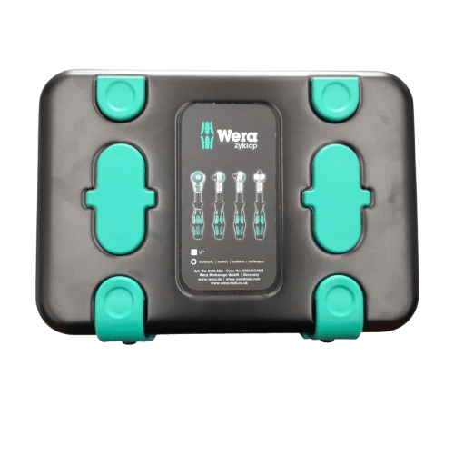 Wera 42-Piece Metric 1/4 in Standard Socket/Bit Set with Ratchet Like New In The Box (LN)