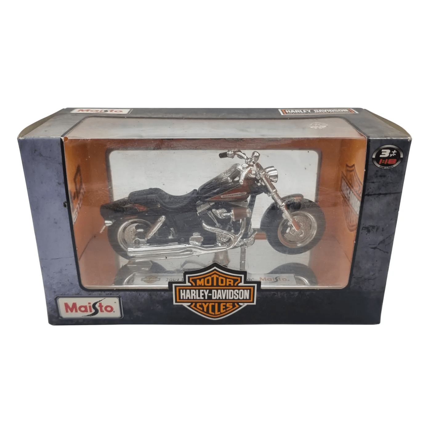 Maisto – Harley Davidson Model Bike: 2009 FXDFSE CVO Fat Bob *Sealed In Box*