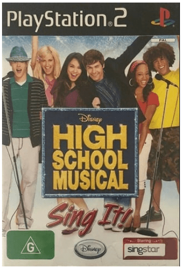 High School Musical: Sing It! Playstation 2, Very Good Condition With Manual