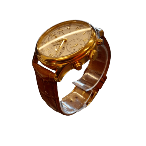 Guess Gents Taylor Multi-Dial Leather Strap Watch – Model W1017L2 (GE 1344937)