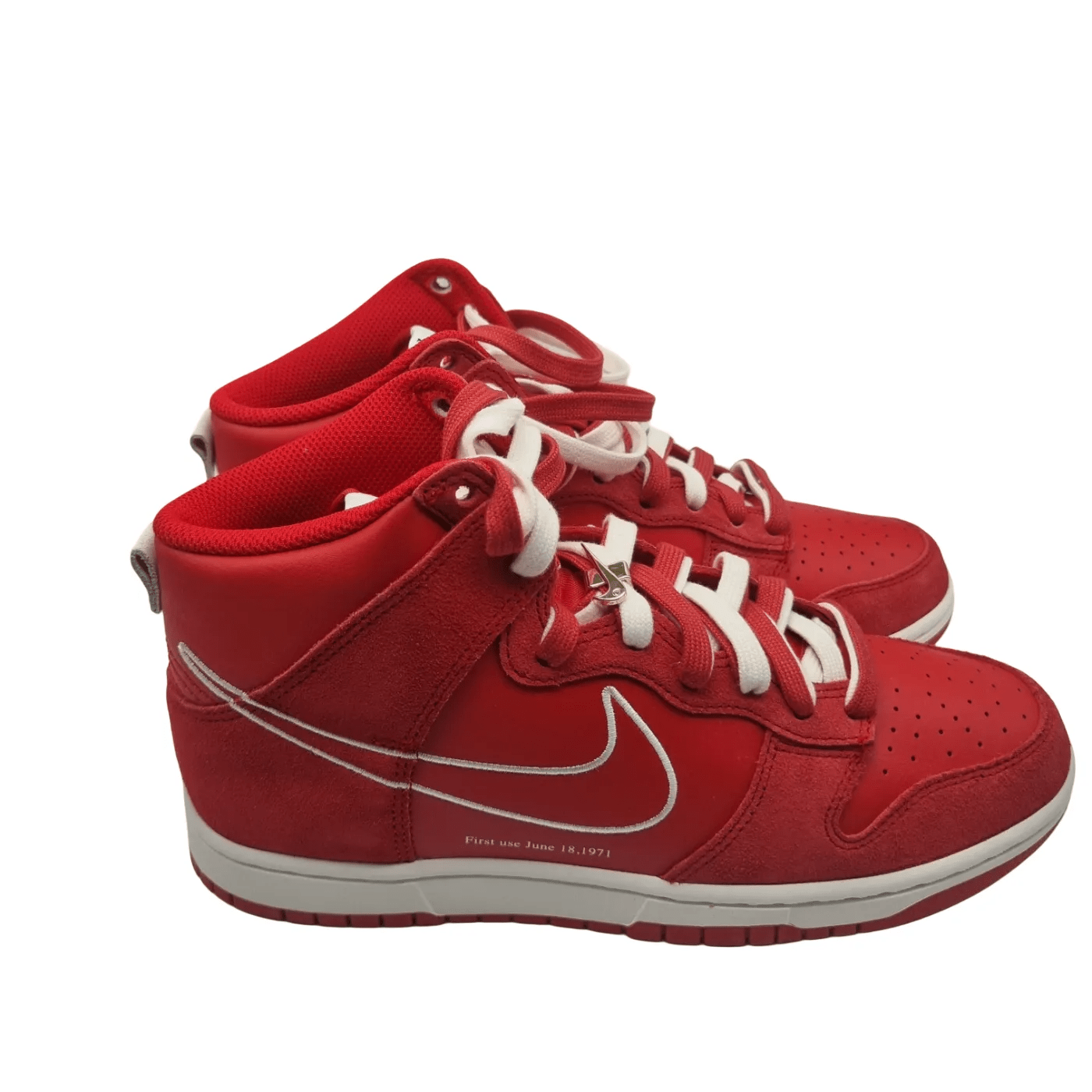 Nike Dunk High First Use Red Shoes – Size: US 9 With Box