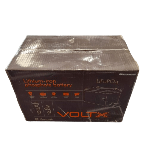 Voltx Lithium-Iron Phosphate Battery LifePO4 100Ah 12.8v Blurtooth (GE)