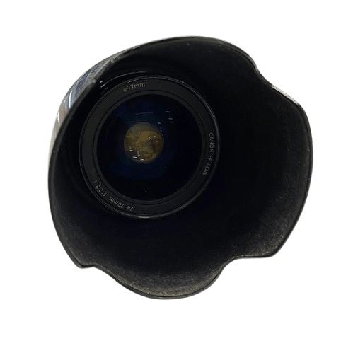 Canon Ultrasonic Macro 24-70mm Lens. 77mm Front. Lens Only (NG 1348309)